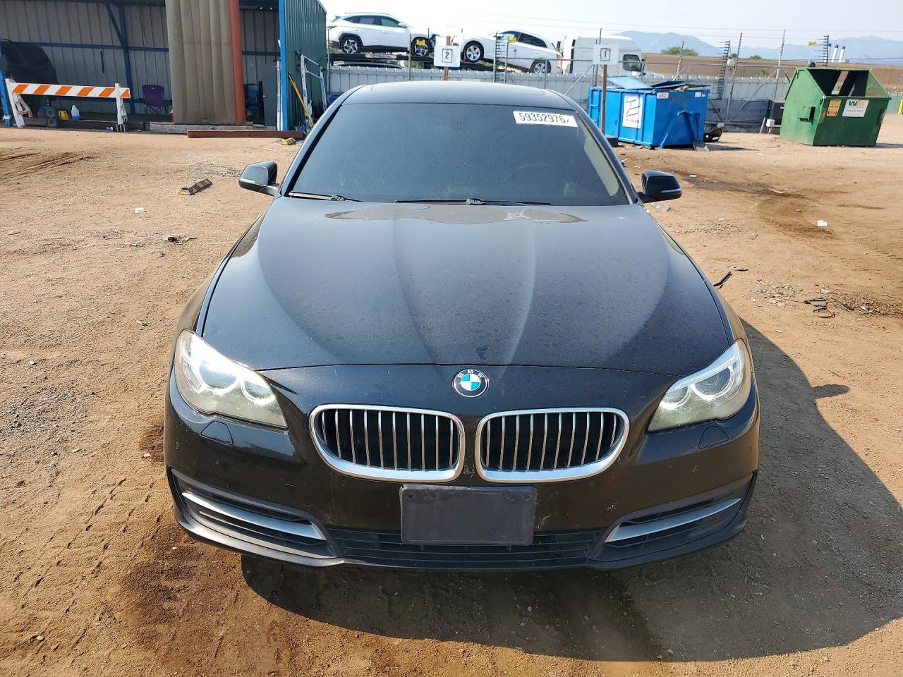 2014 Bmw 535 Xi Black vin: WBA5B3C53ED534583
