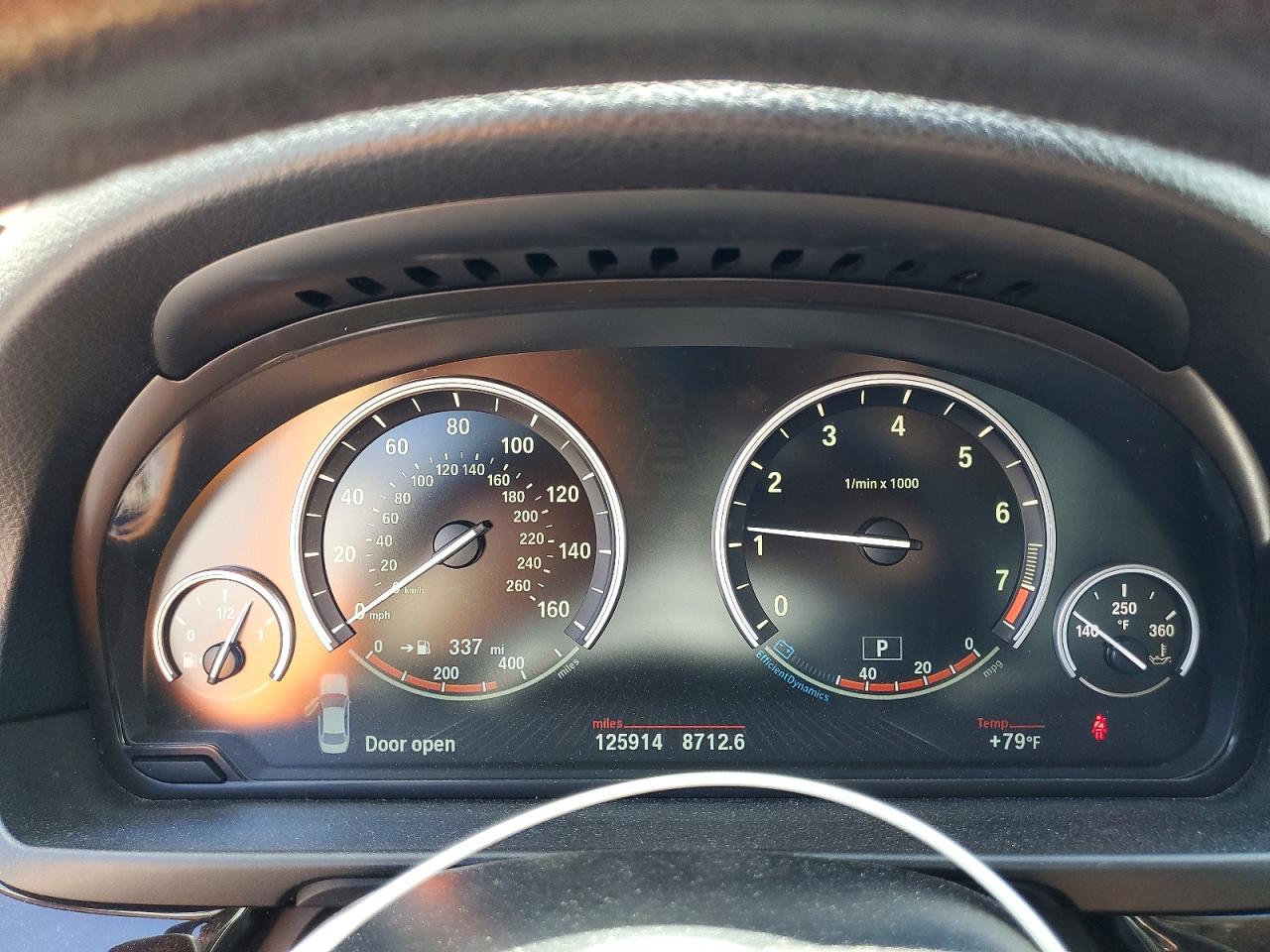 2014 Bmw 535 Xi Gray vin: WBA5B3C53ED538598