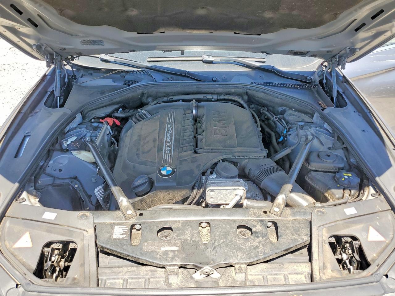 2014 Bmw 535 Xi Gray vin: WBA5B3C53ED538598