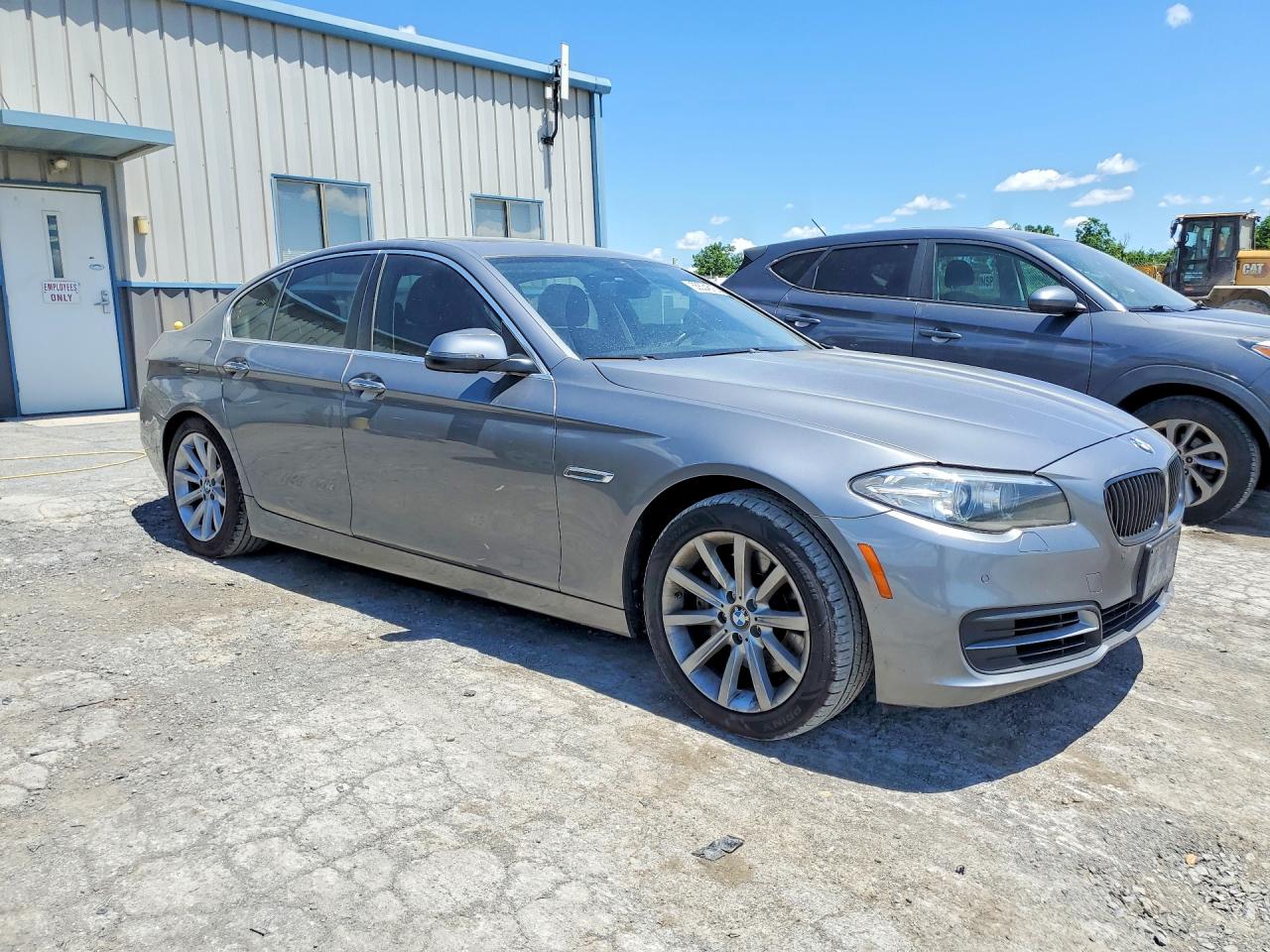 2014 Bmw 535 Xi Gray vin: WBA5B3C53ED538598