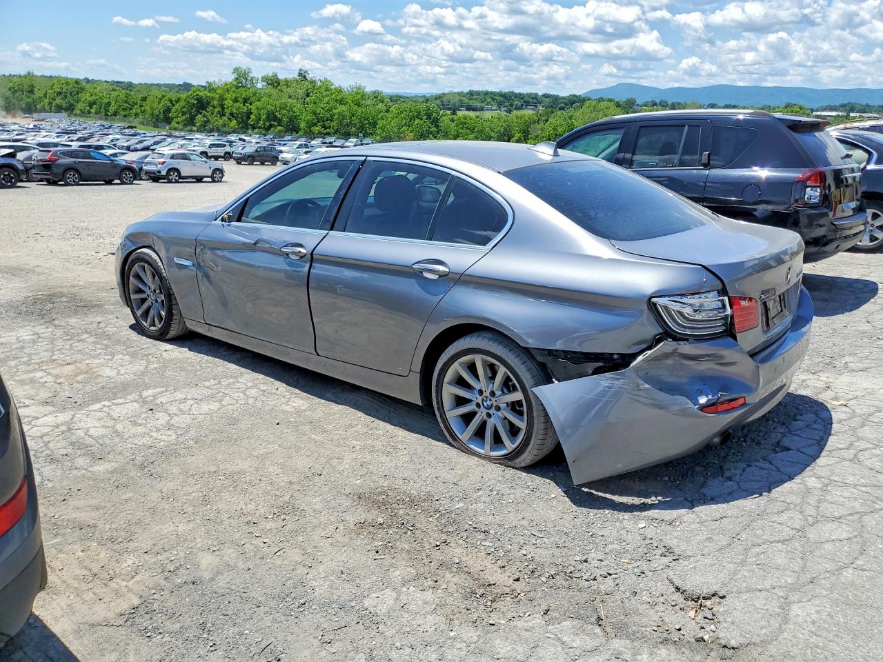 2014 Bmw 535 Xi Gray vin: WBA5B3C53ED538598
