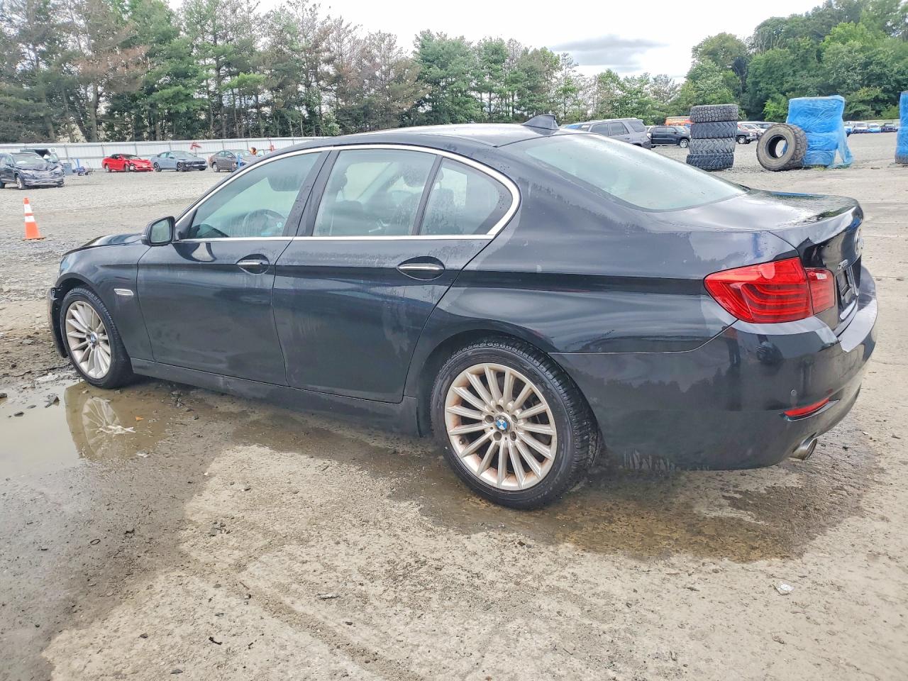2015 Bmw 535 Xi Черный vin: WBA5B3C53FD544211