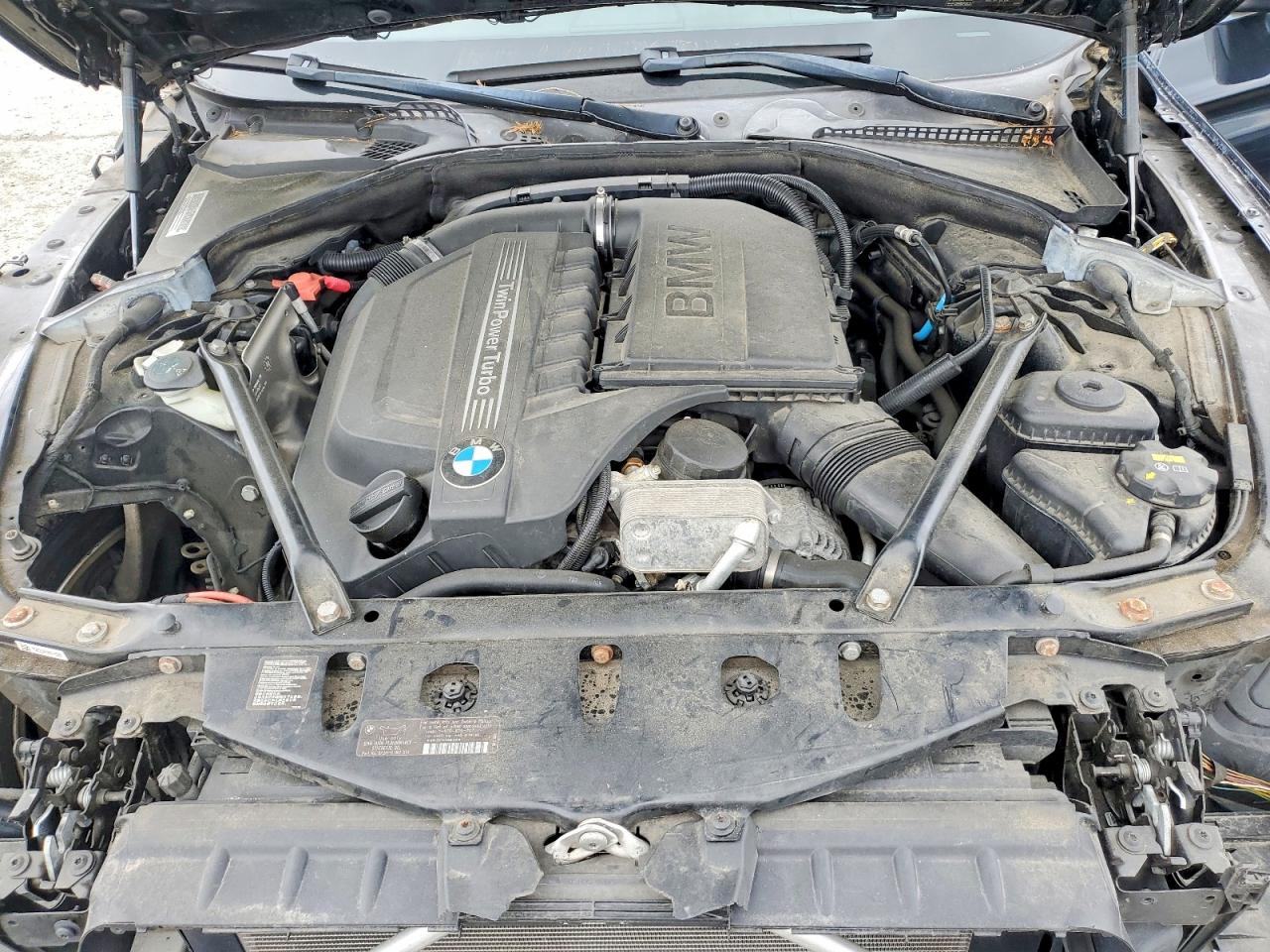 2015 Bmw 535 Xi Черный vin: WBA5B3C53FD544211