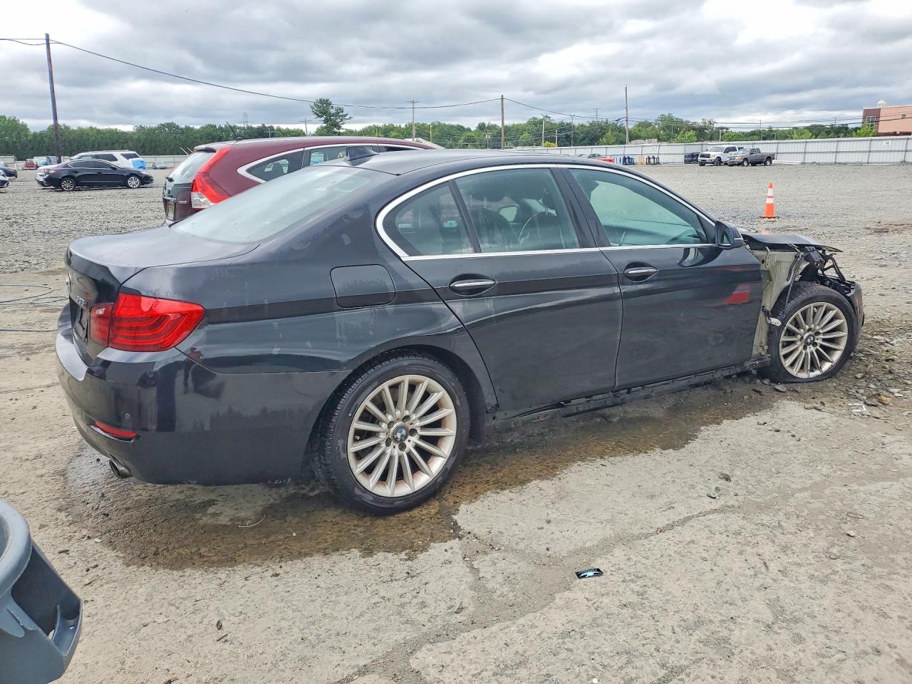 2015 Bmw 535 Xi Черный vin: WBA5B3C53FD544211