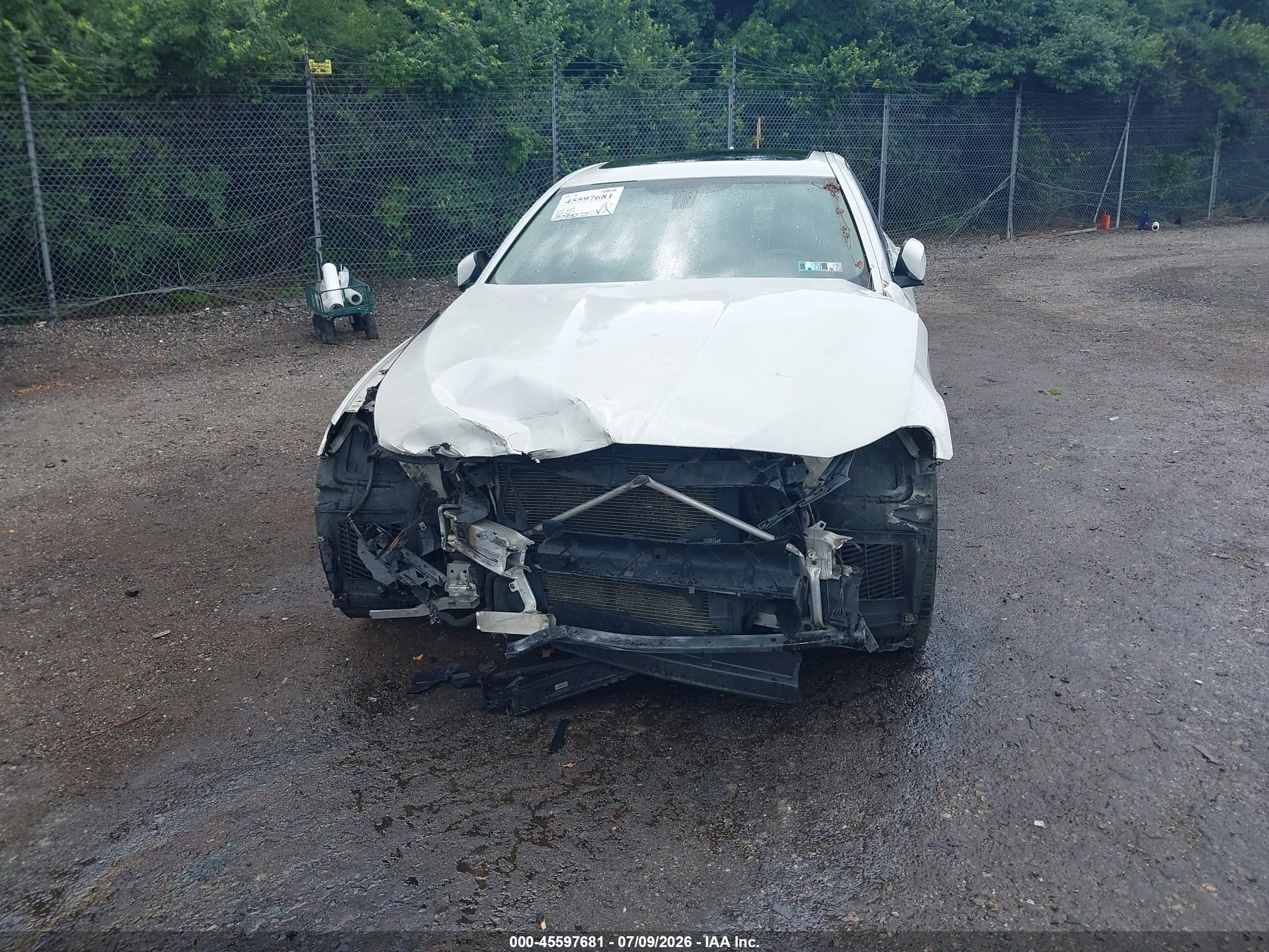 2014 Bmw 535i Xdrive White vin: WBA5B3C54ED534284