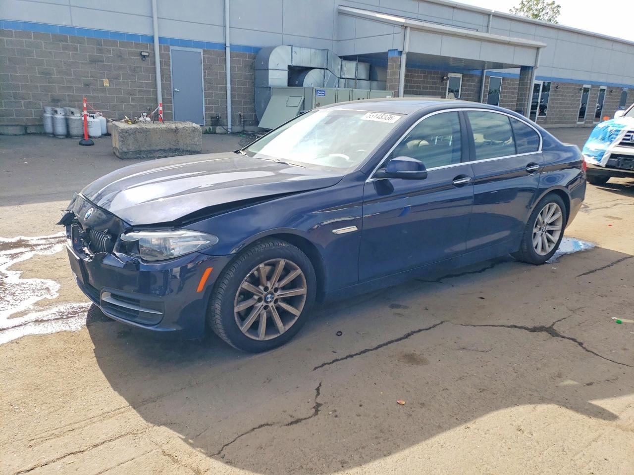 2014 Bmw 535 Xi Blue vin: WBA5B3C54ED535709