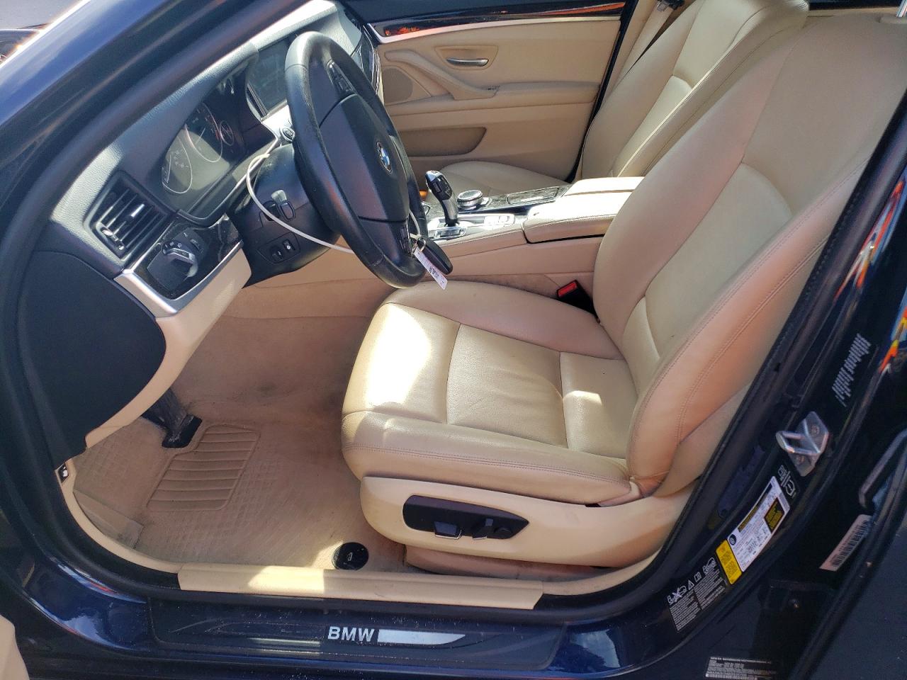 2014 Bmw 535 Xi Blue vin: WBA5B3C54ED535709