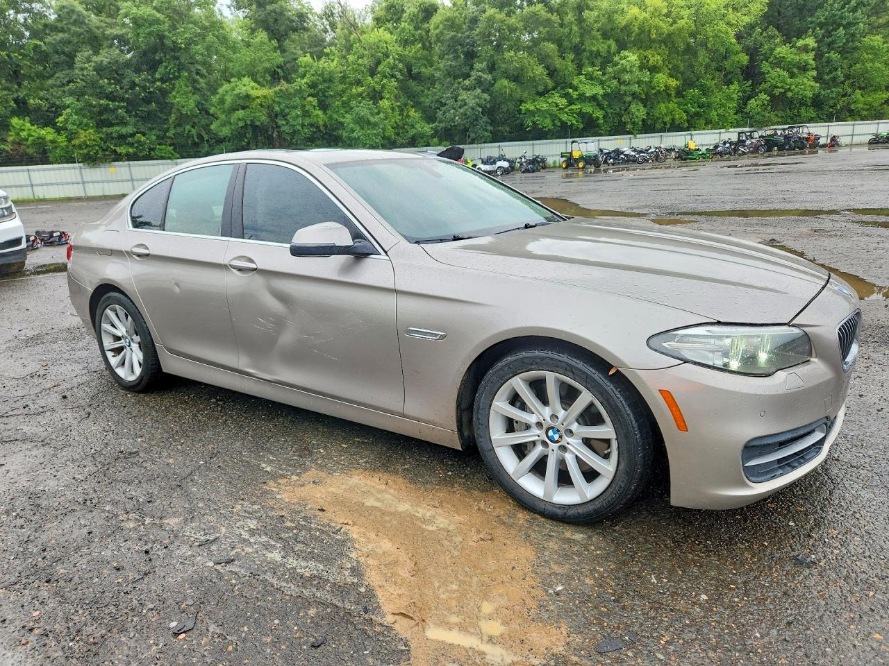 2014 Bmw 535 Xi Beige vin: WBA5B3C54ED536620