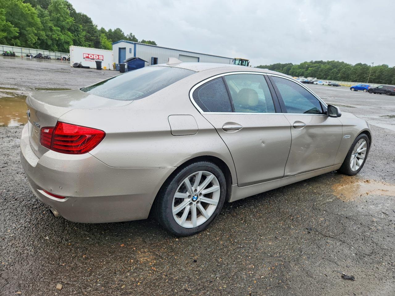 2014 Bmw 535 Xi Beige vin: WBA5B3C54ED536620