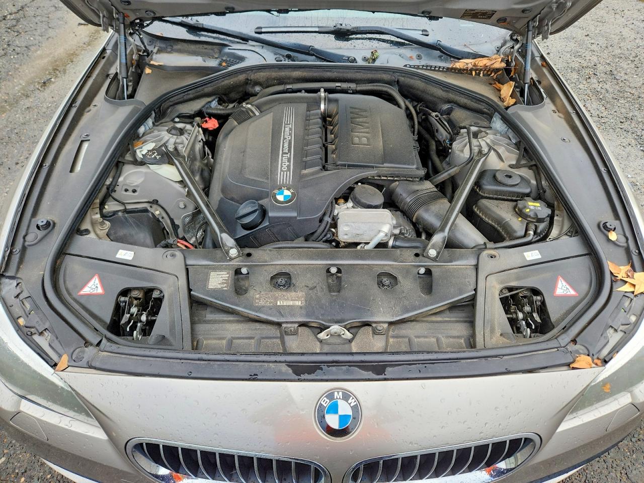 2014 Bmw 535 Xi Beige vin: WBA5B3C54ED536620