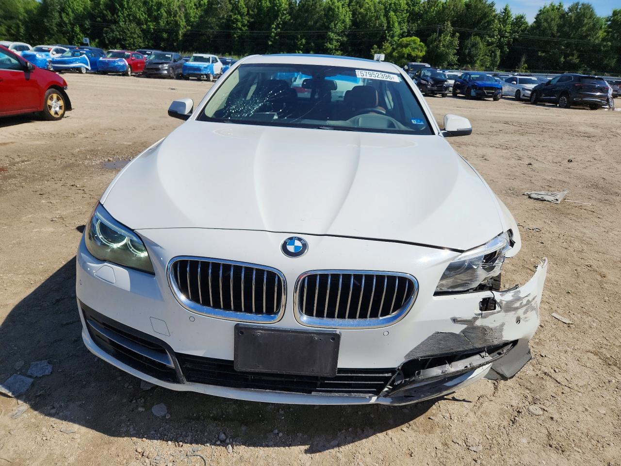 2014 Bmw 535 Xi White vin: WBA5B3C54ED536665