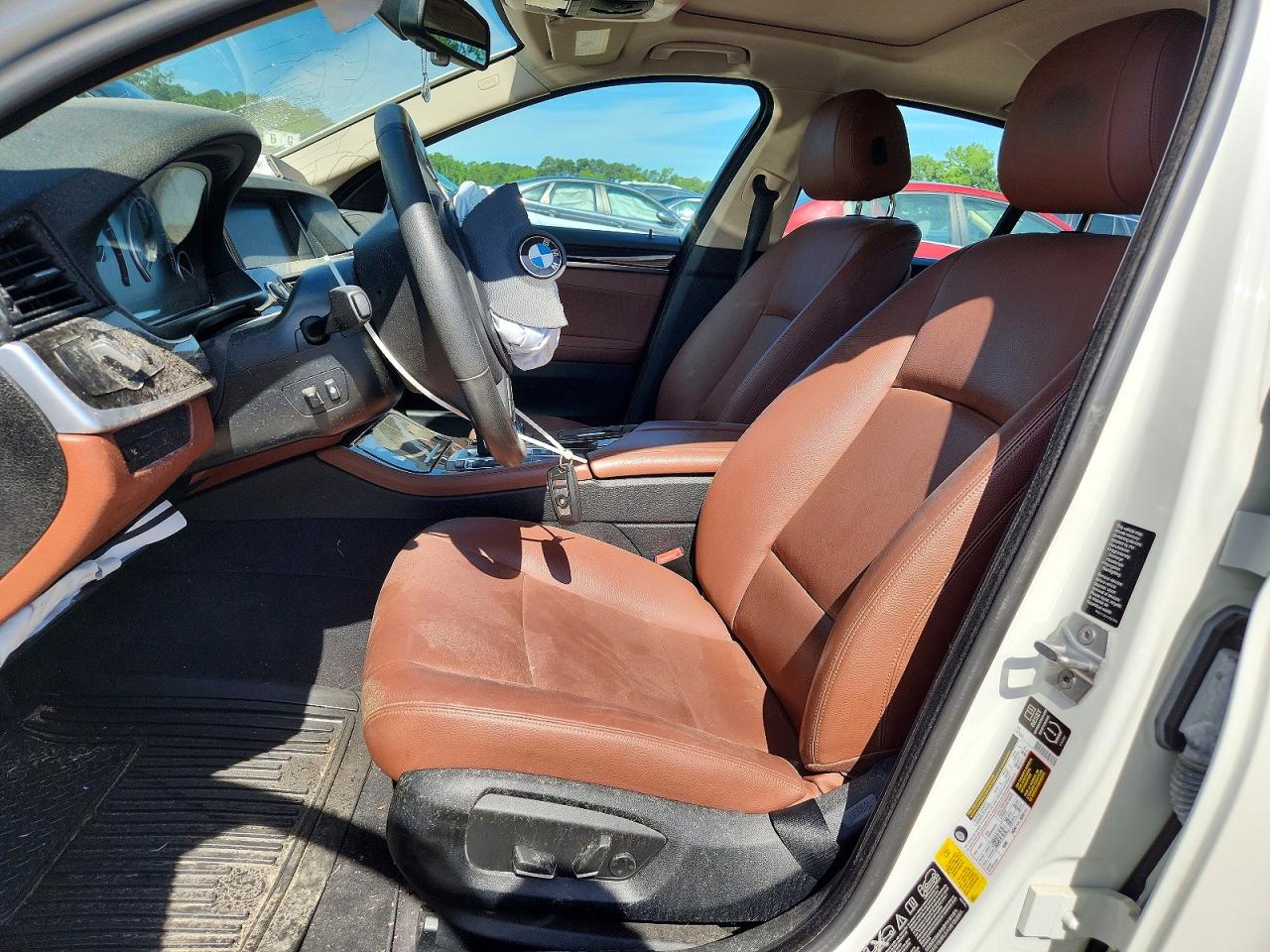 2014 Bmw 535 Xi White vin: WBA5B3C54ED536665