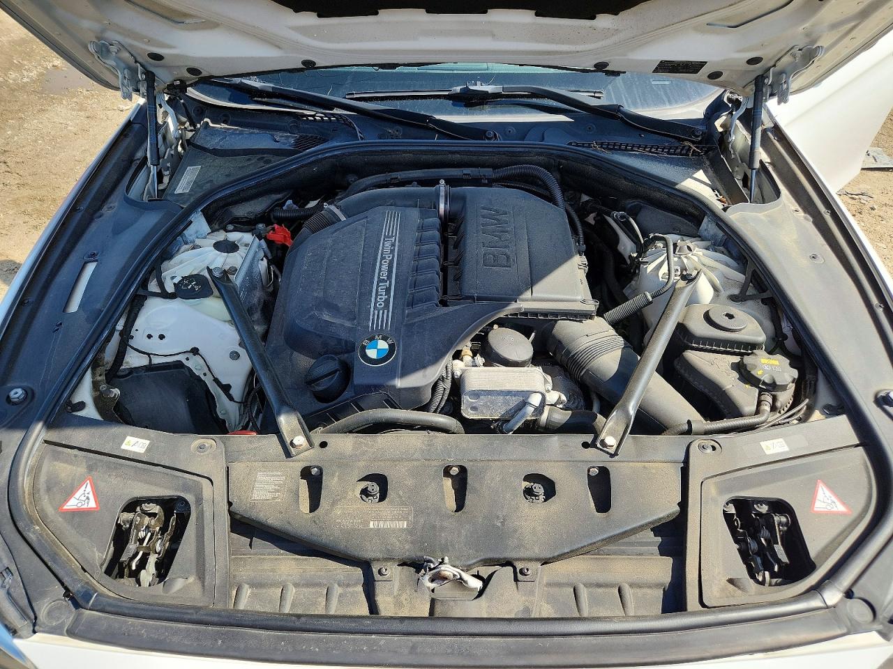 2014 Bmw 535 Xi White vin: WBA5B3C54ED536665