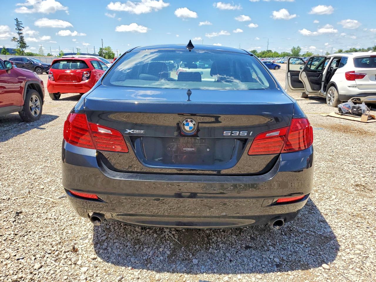 2015 Bmw 535 Xi Black vin: WBA5B3C54FD543729
