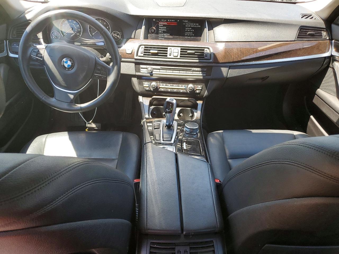2015 Bmw 535 Xi Black vin: WBA5B3C54FD543729