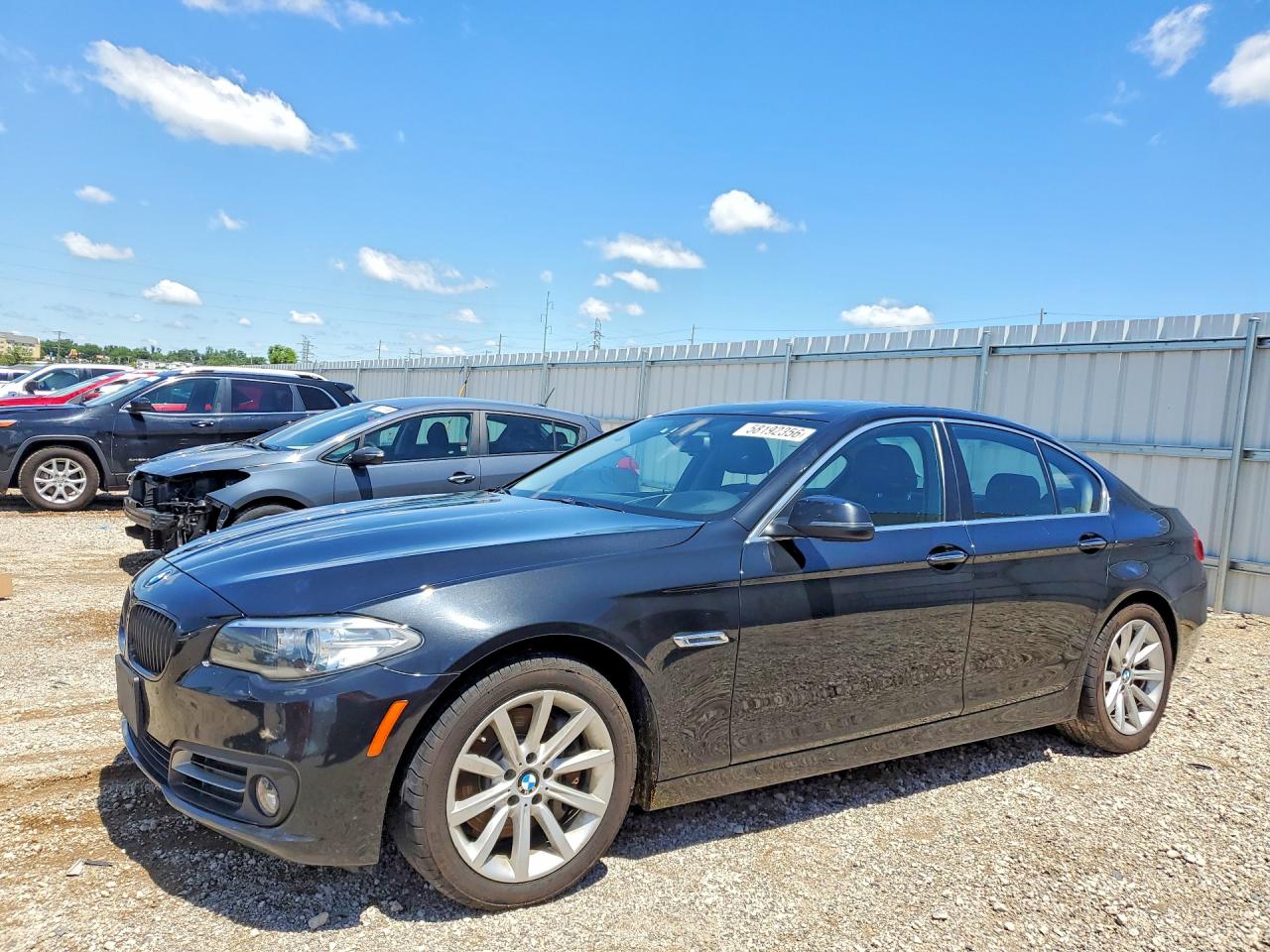 2015 Bmw 535 Xi Black vin: WBA5B3C54FD543729