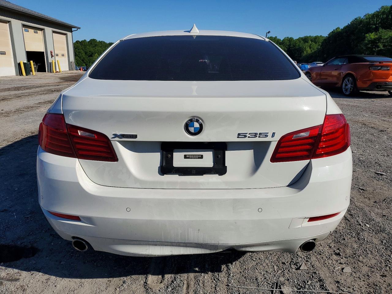 2015 Bmw 535 Xi Белый vin: WBA5B3C54FD546906