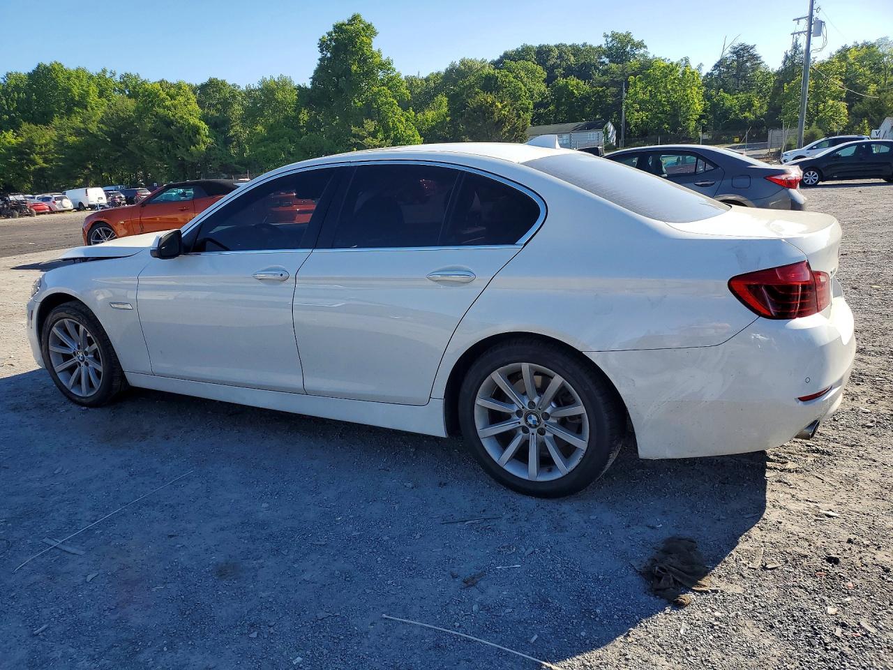 2015 Bmw 535 Xi Белый vin: WBA5B3C54FD546906