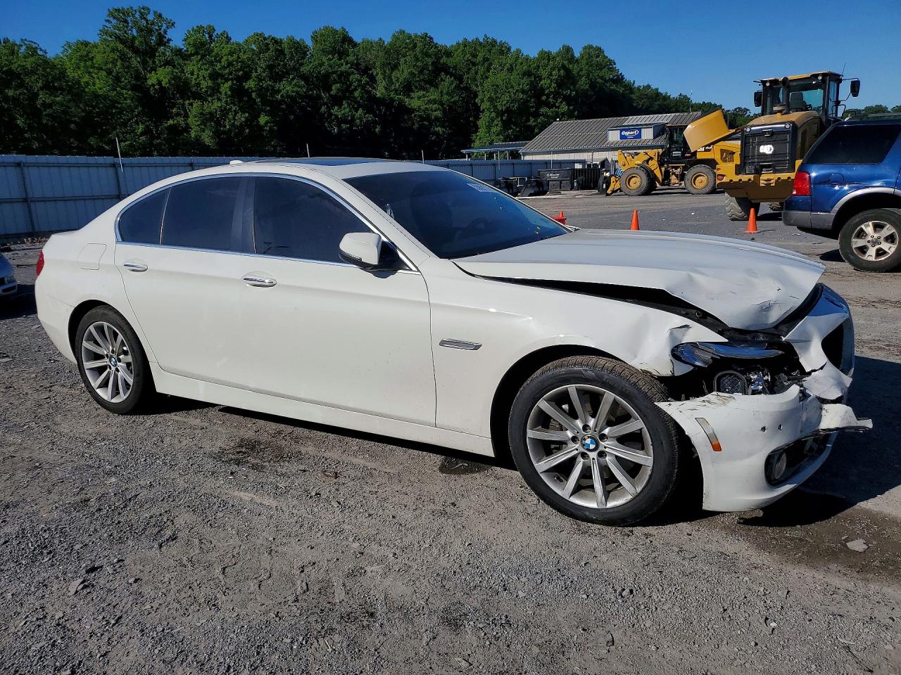 2015 Bmw 535 Xi Белый vin: WBA5B3C54FD546906