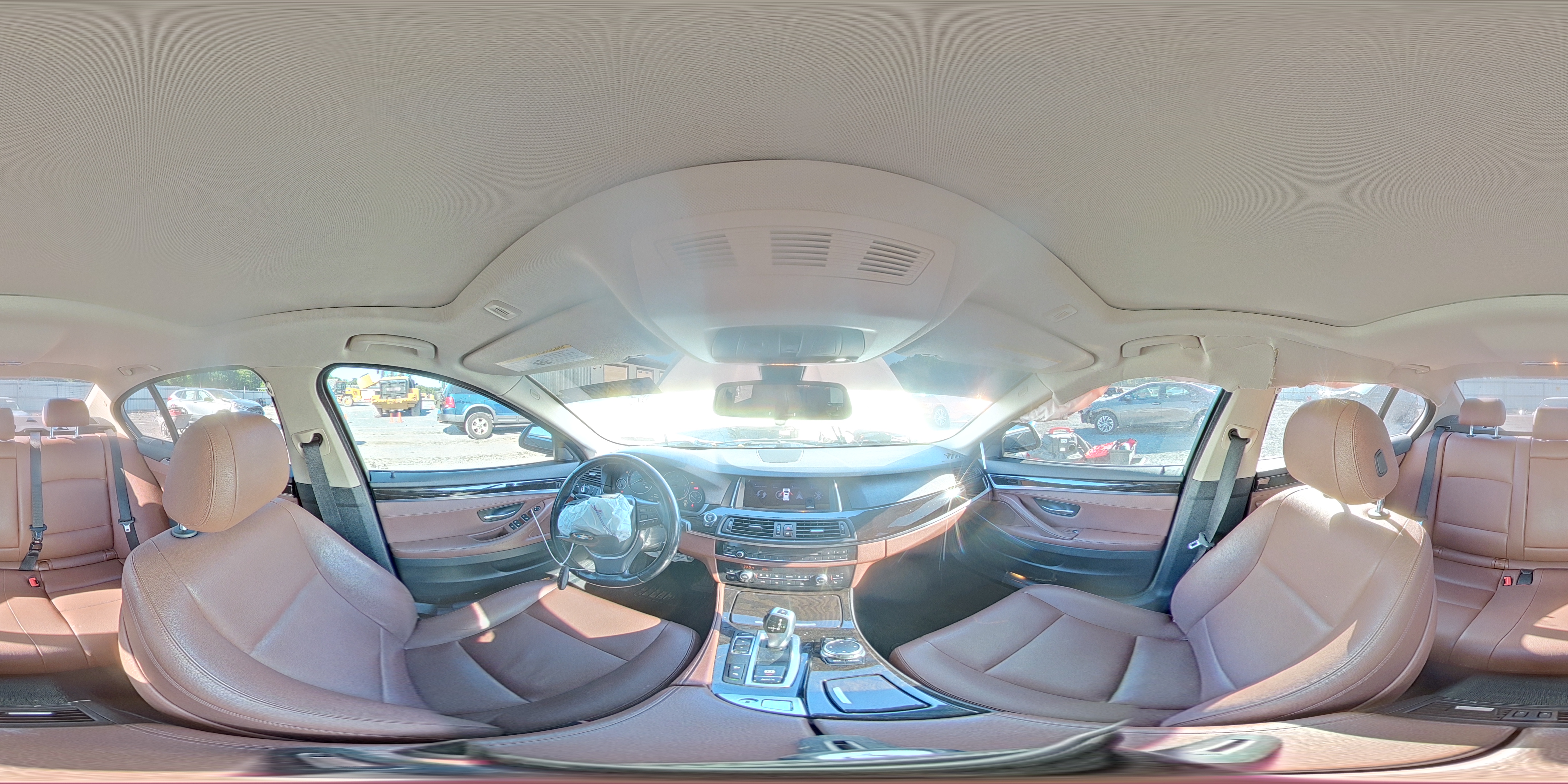 2015 Bmw 535 Xi Белый vin: WBA5B3C54FD546906