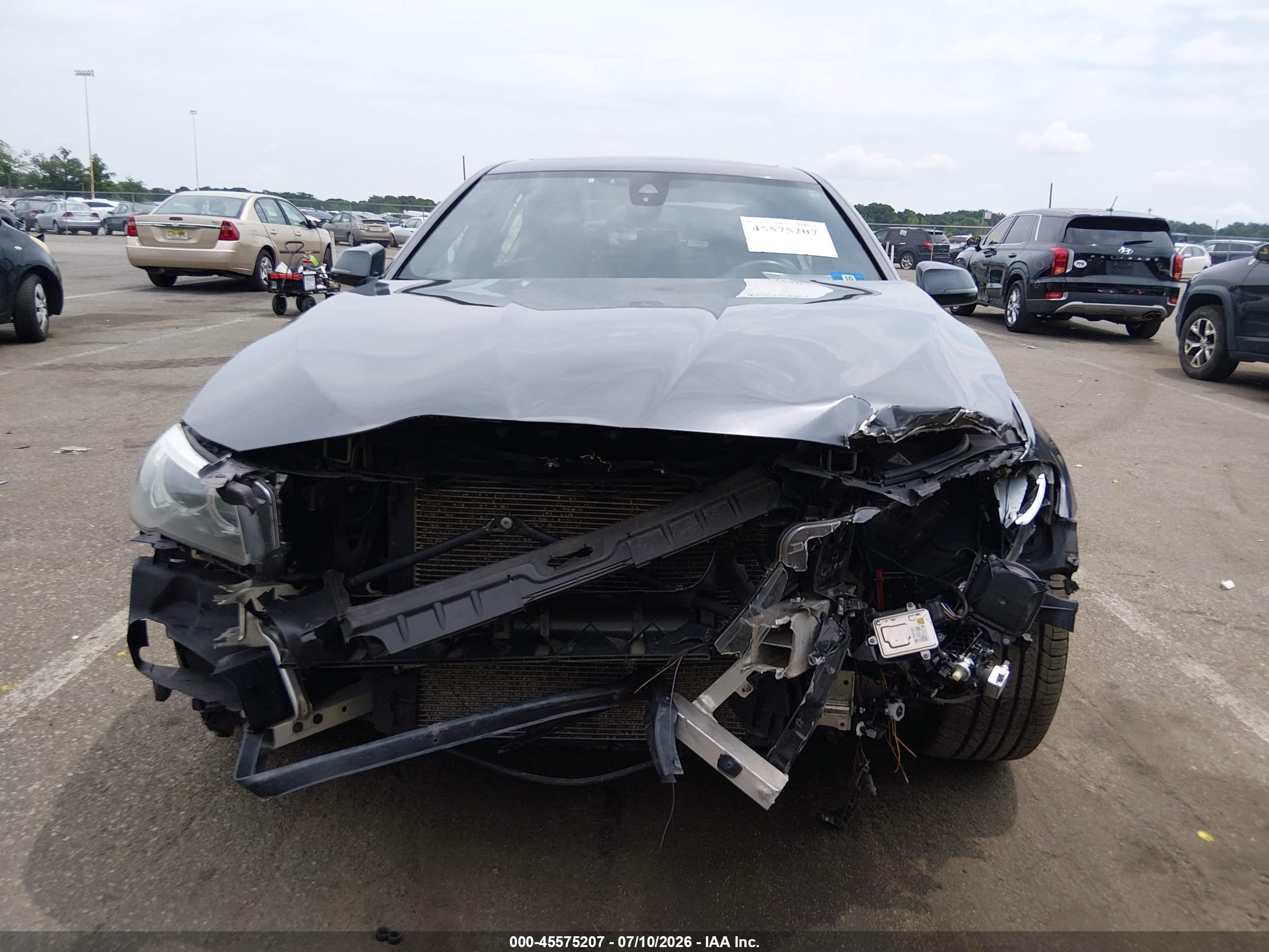 2016 Bmw 535i Xdrive Gray vin: WBA5B3C54GG257699