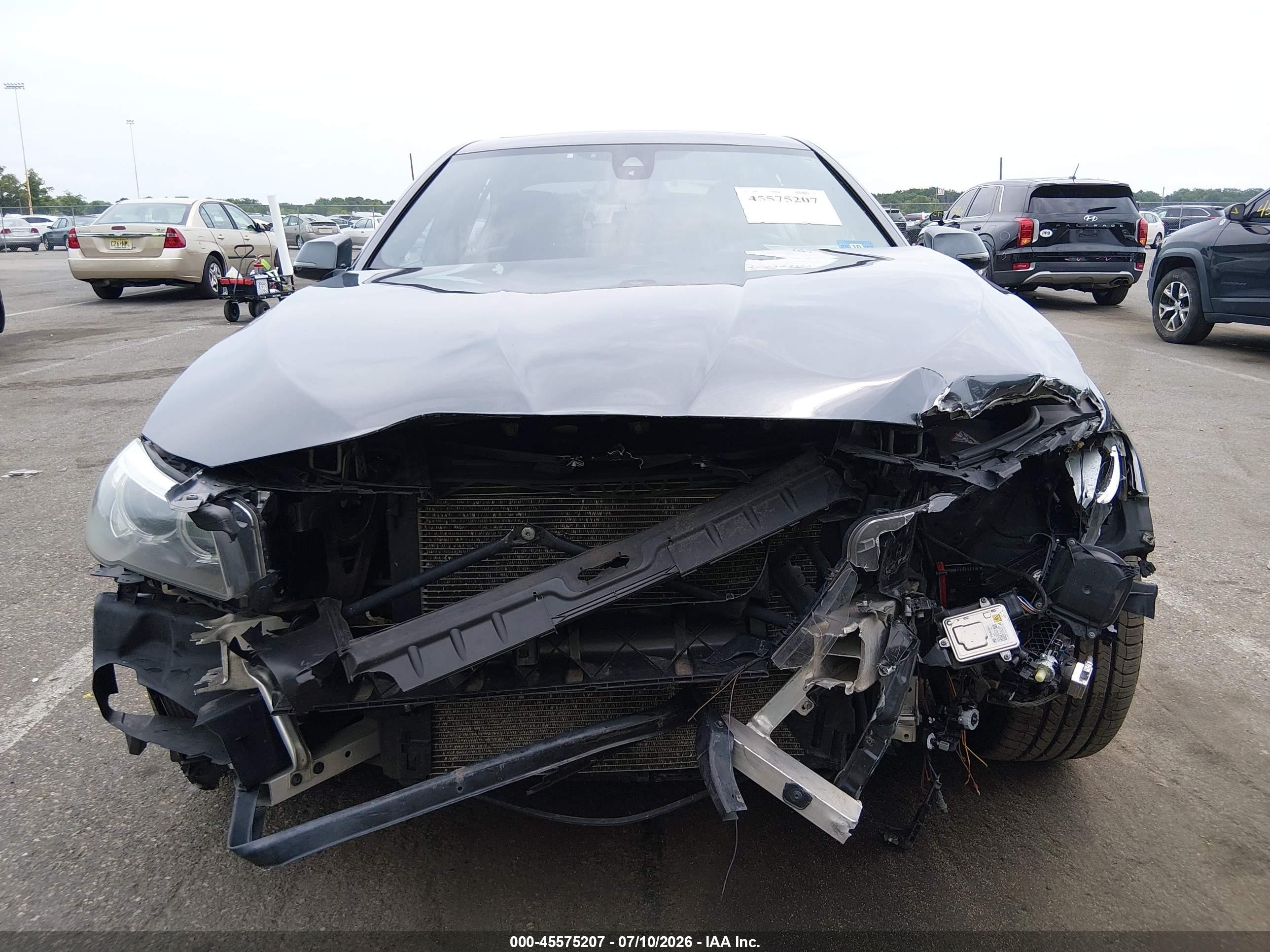 2016 Bmw 535i Xdrive Gray vin: WBA5B3C54GG257699
