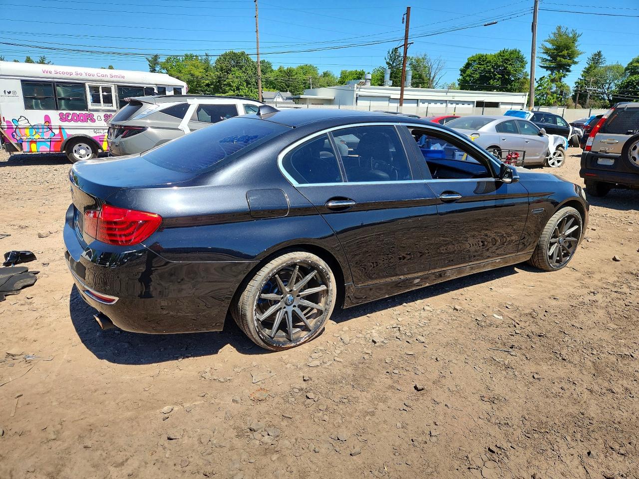 2014 Bmw 535 Xi Gray vin: WBA5B3C55ED293013