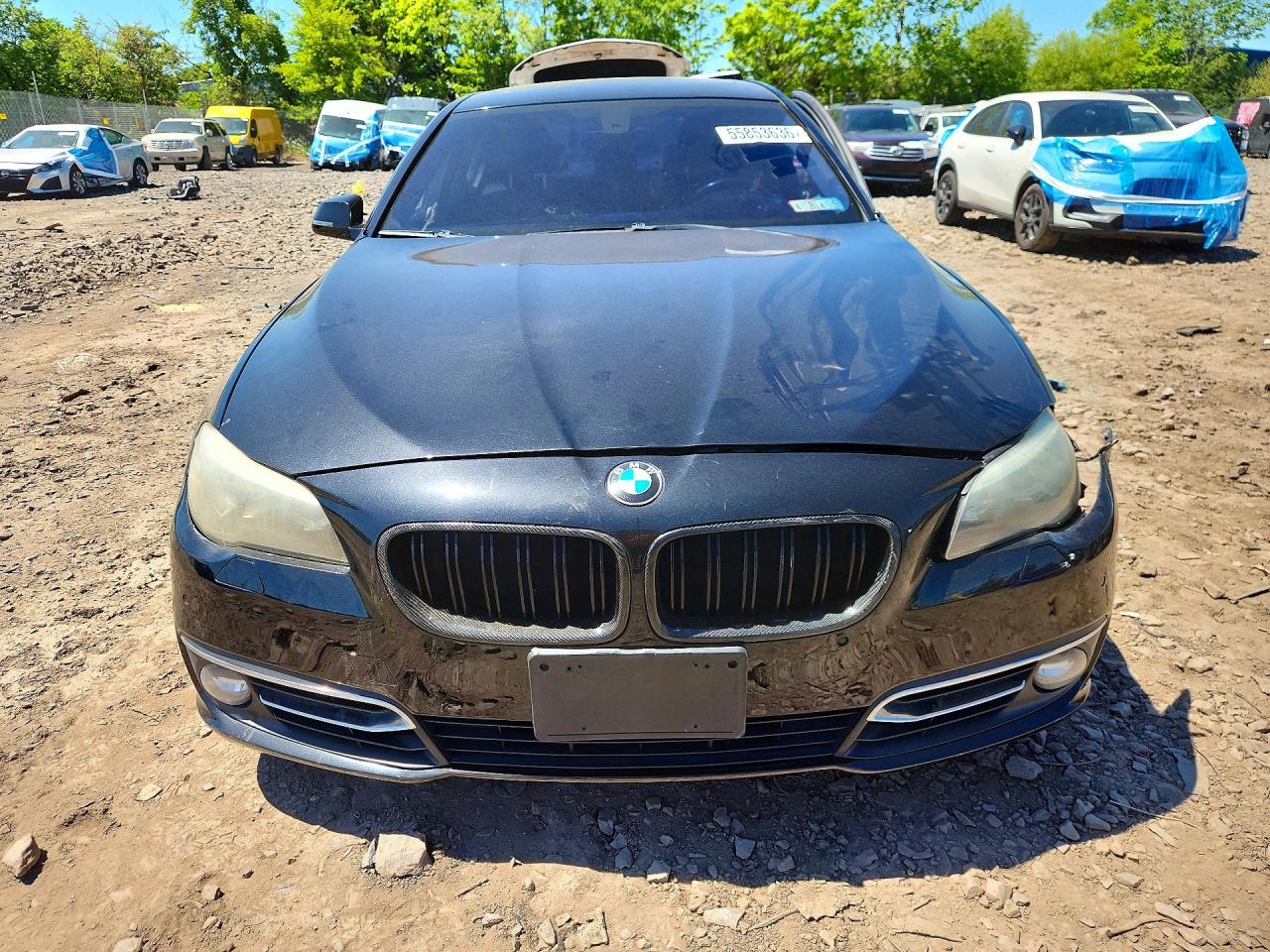 2014 Bmw 535 Xi Gray vin: WBA5B3C55ED293013