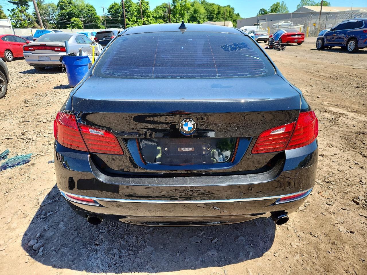 2014 Bmw 535 Xi Gray vin: WBA5B3C55ED293013