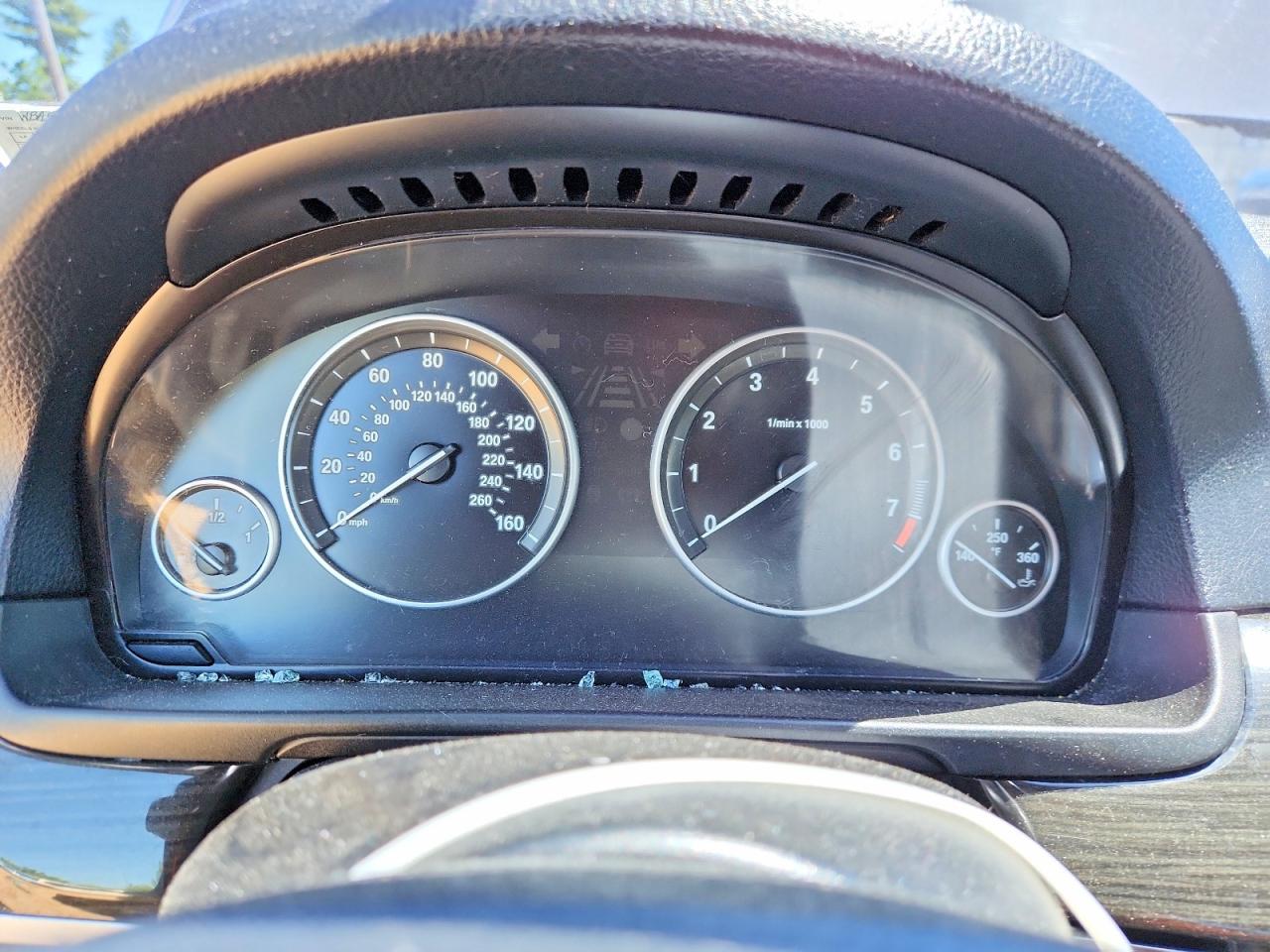 2014 Bmw 535 Xi Gray vin: WBA5B3C55ED293013
