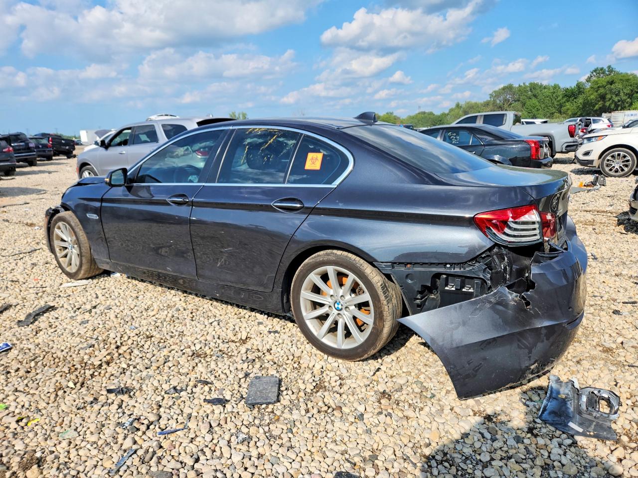 2014 Bmw 535 Xi Black vin: WBA5B3C55ED533967