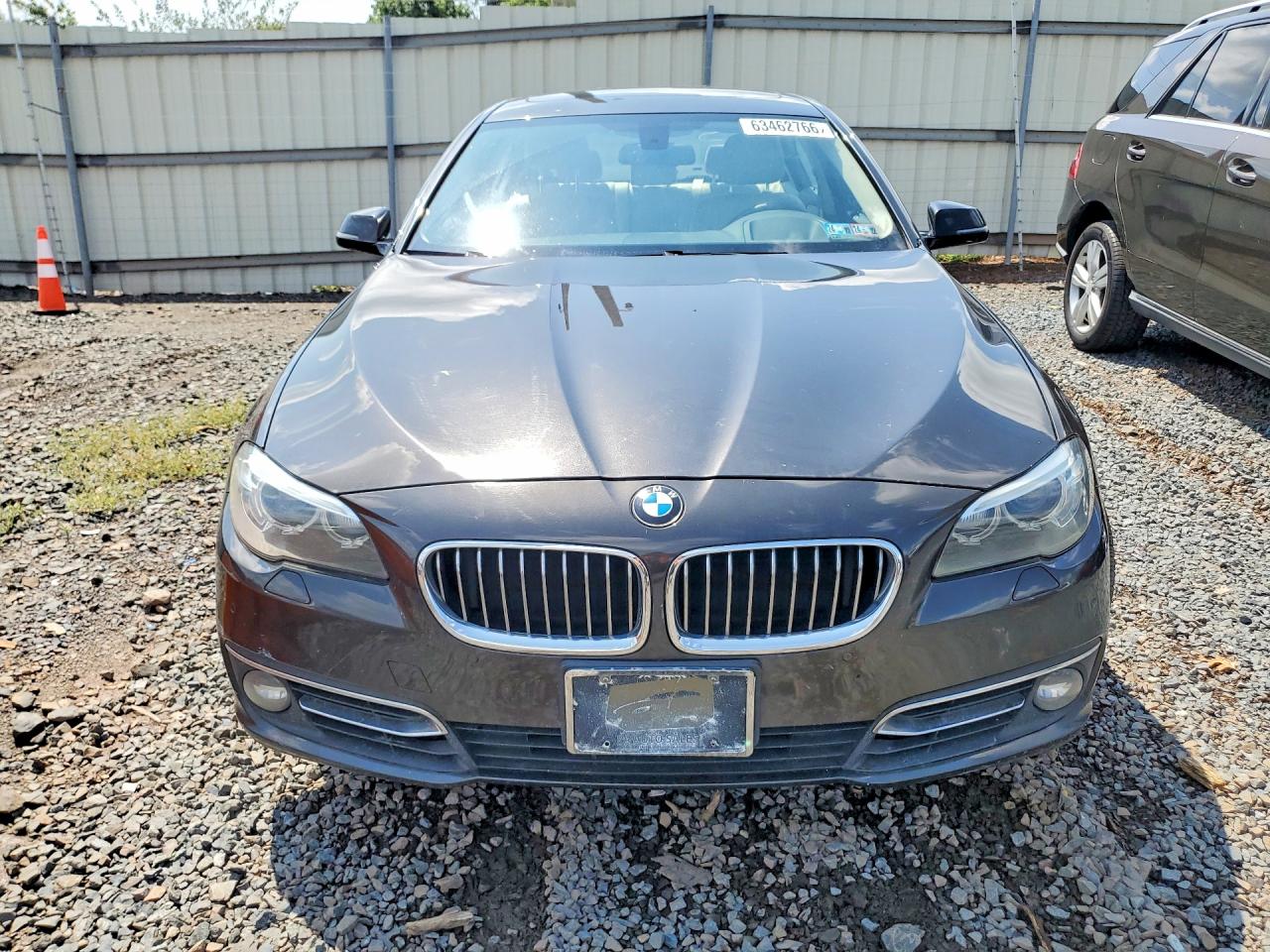 2014 Bmw 535 Xi Brown vin: WBA5B3C55ED534102