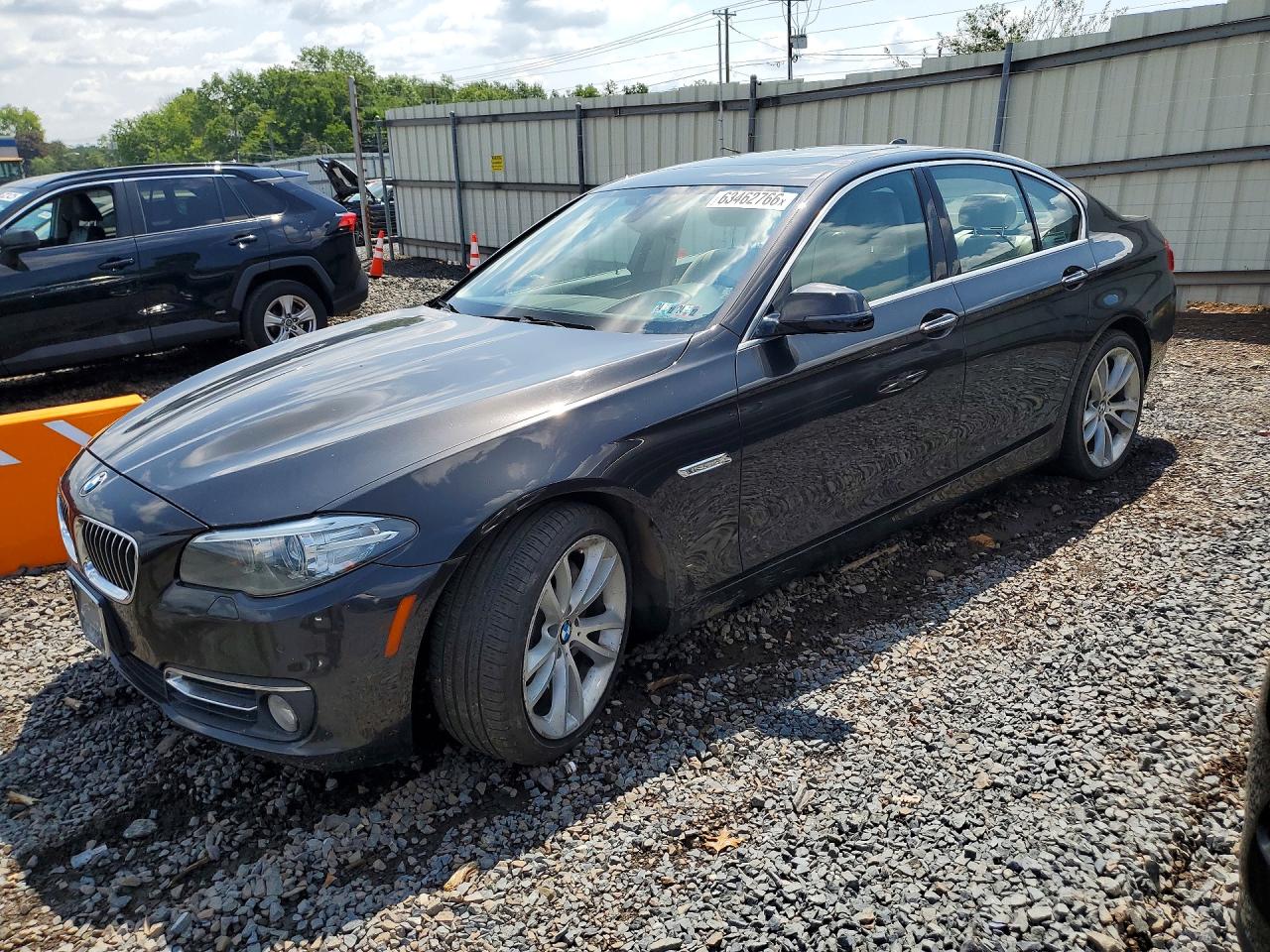 2014 Bmw 535 Xi Brown vin: WBA5B3C55ED534102