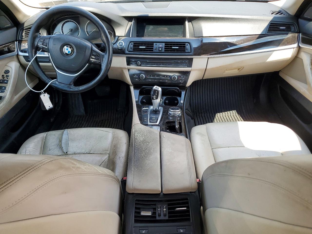 2014 Bmw 535 Xi Brown vin: WBA5B3C55ED534102