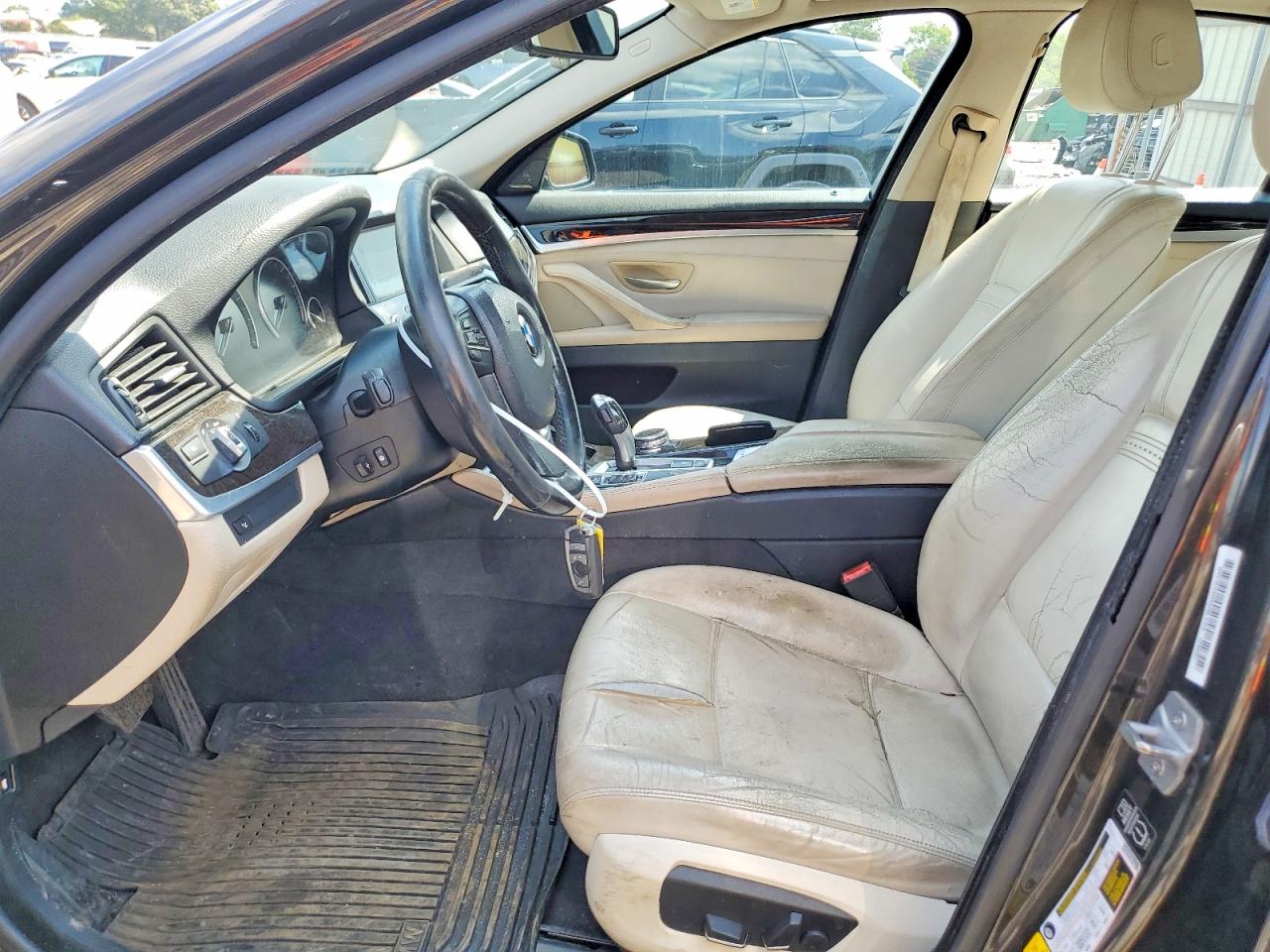 2014 Bmw 535 Xi Brown vin: WBA5B3C55ED534102