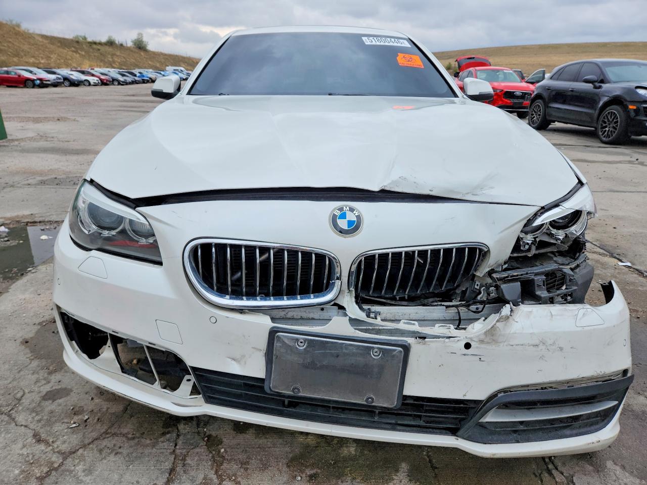 2014 Bmw 535 Xi White vin: WBA5B3C55ED534620