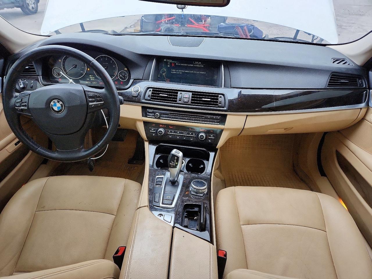 2014 Bmw 535 Xi White vin: WBA5B3C55ED534620