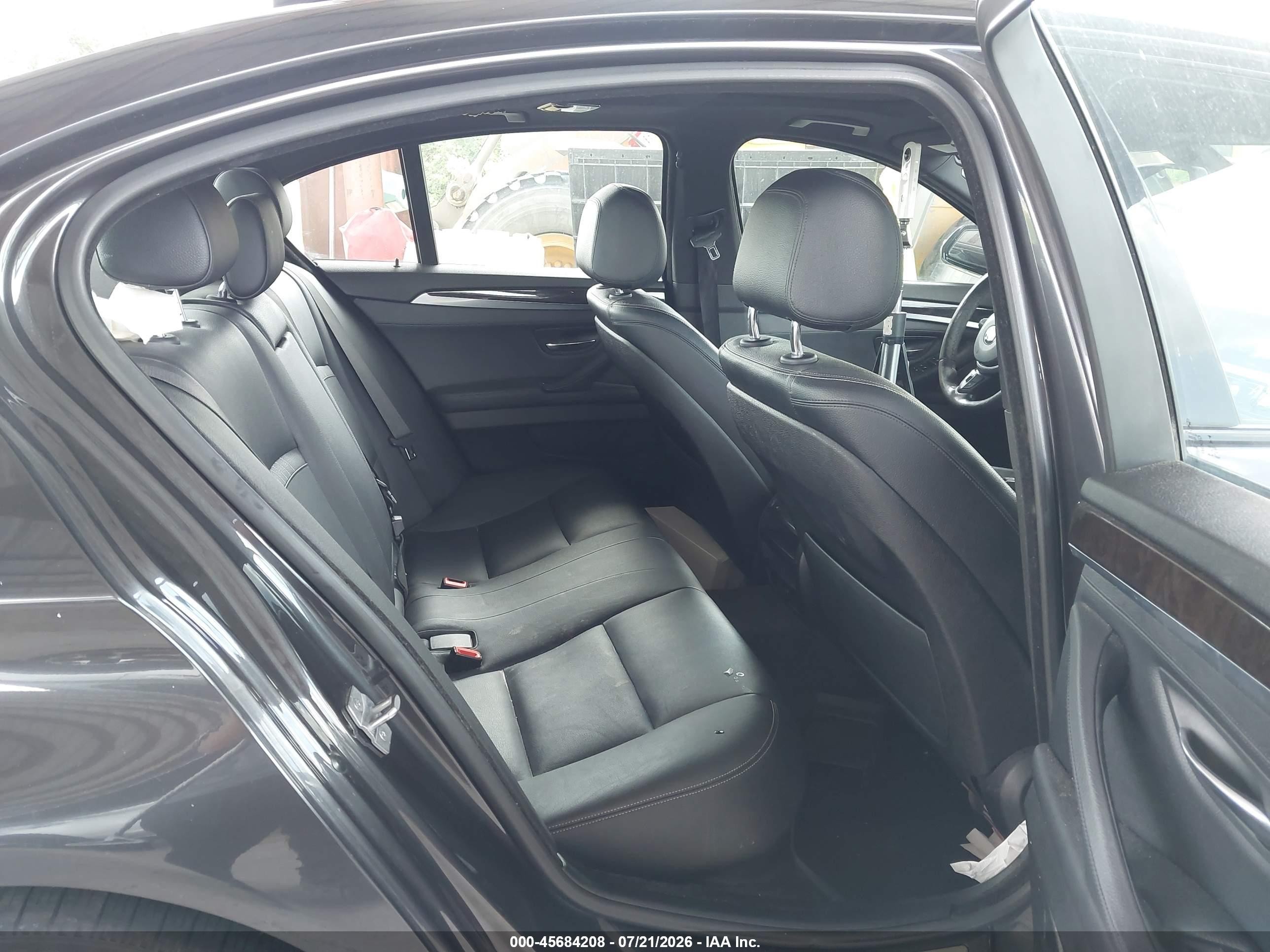 2014 Bmw 535i Xdrive Gray vin: WBA5B3C55ED539140