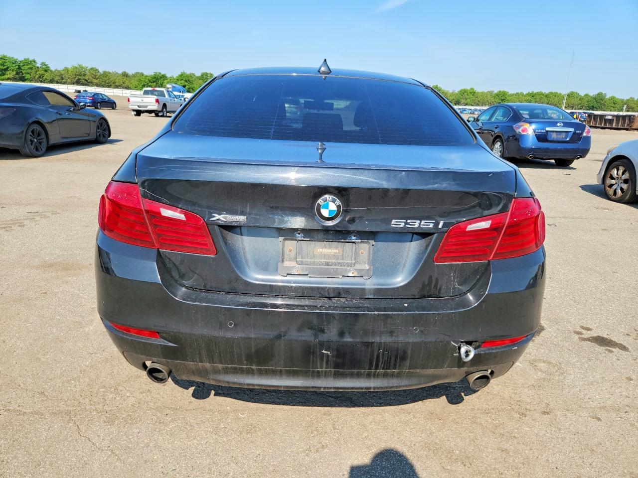 2014 Bmw 535 Xi Black vin: WBA5B3C55ED539252