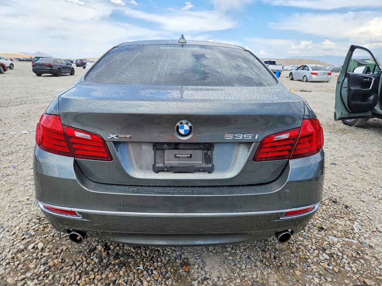 2015 Bmw 535 Xi Gray vin: WBA5B3C55FD545604