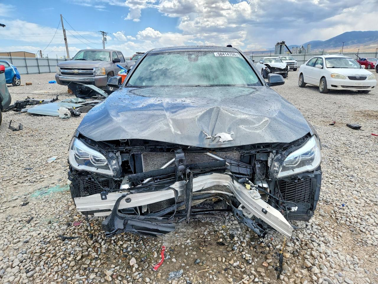 2015 Bmw 535 Xi Gray vin: WBA5B3C55FD545604