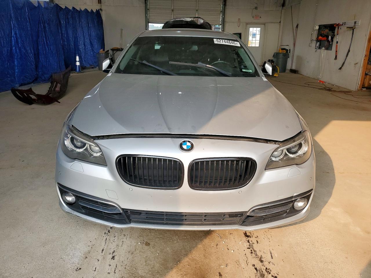 2015 Bmw 535 Xi Silver vin: WBA5B3C55FD546199