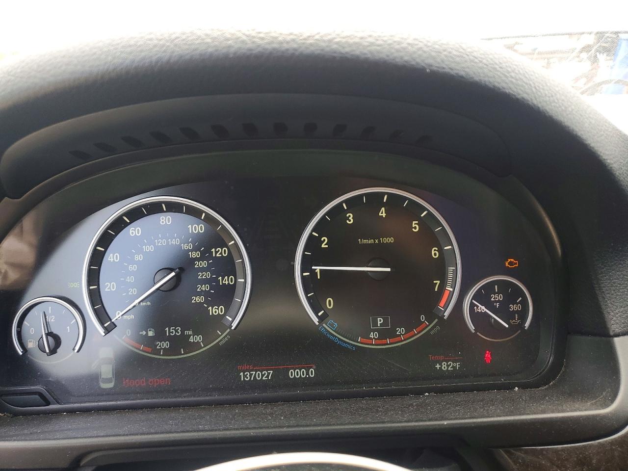 2014 Bmw 535 Xi Black vin: WBA5B3C56ED533038