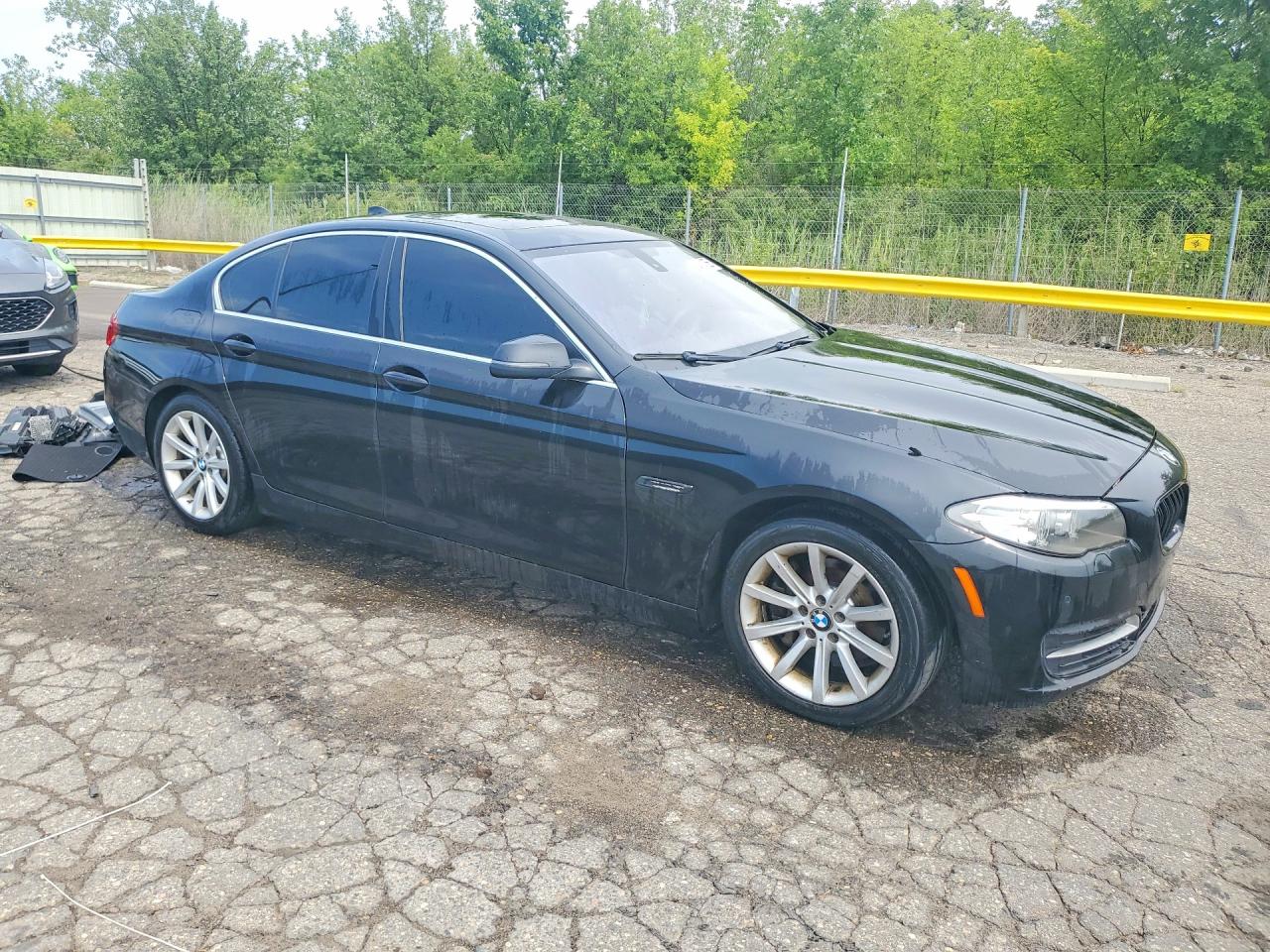 2014 Bmw 535 Xi Black vin: WBA5B3C56ED533038