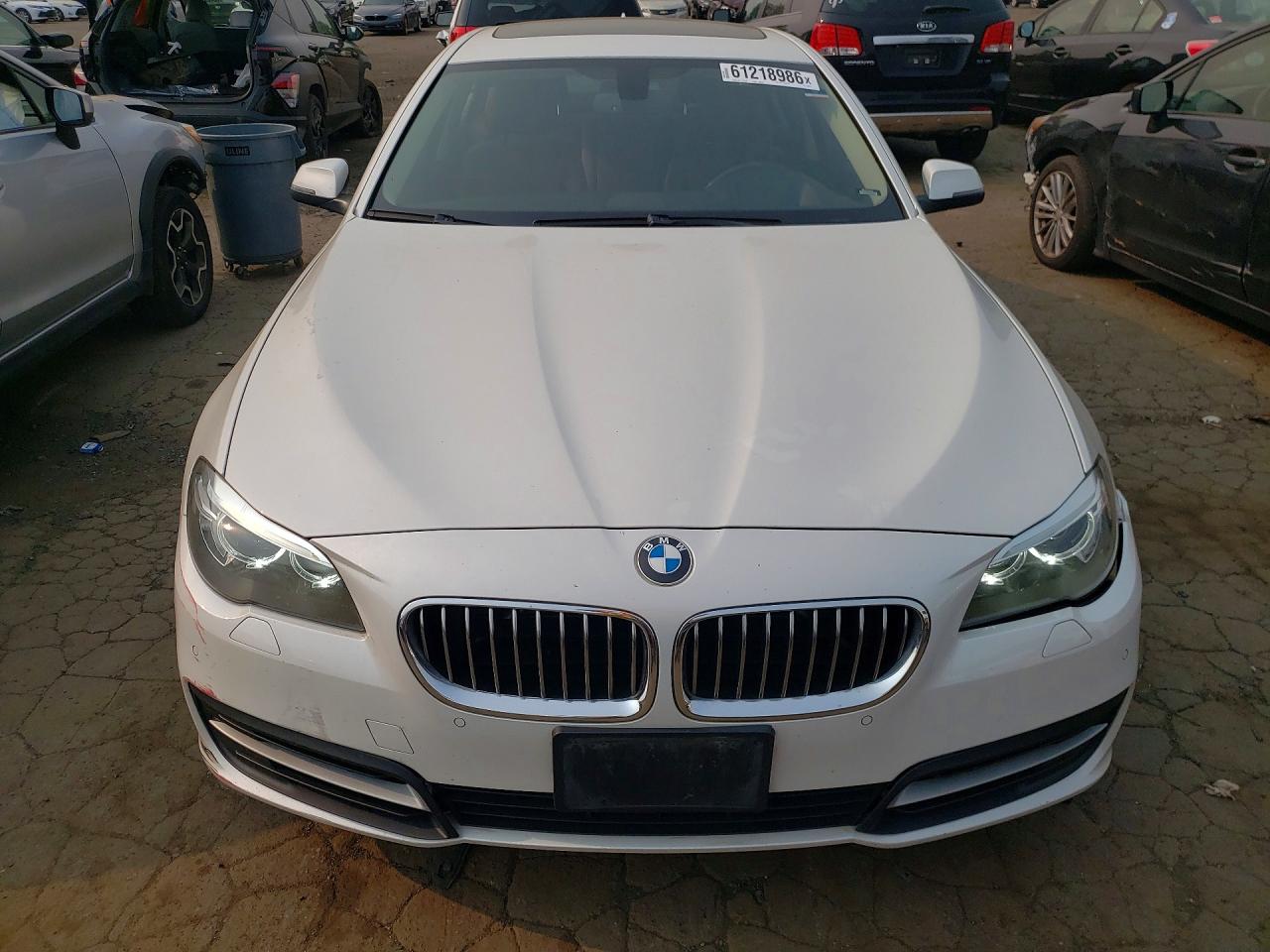 2014 Bmw 535 Xi White vin: WBA5B3C56ED533850