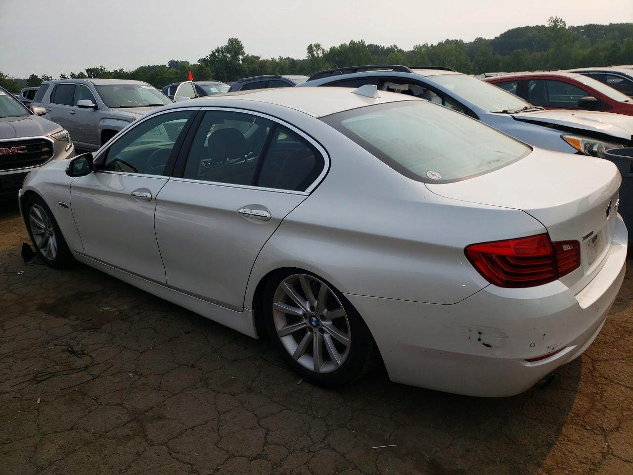 2014 Bmw 535 Xi White vin: WBA5B3C56ED533850