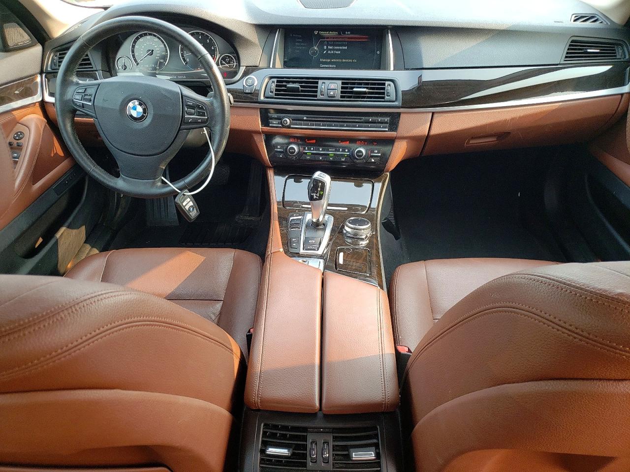 2014 Bmw 535 Xi White vin: WBA5B3C56ED533850