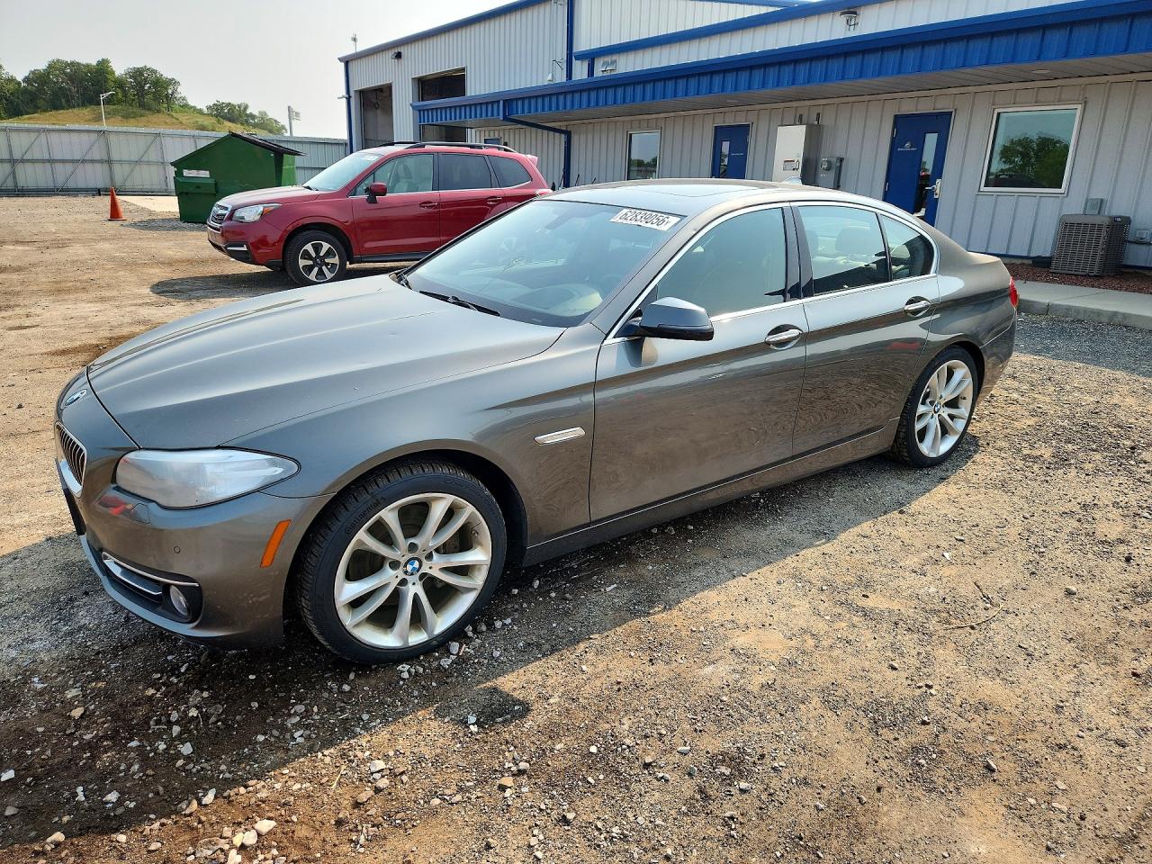 2014 Bmw 535 Xi Gray vin: WBA5B3C56ED535176