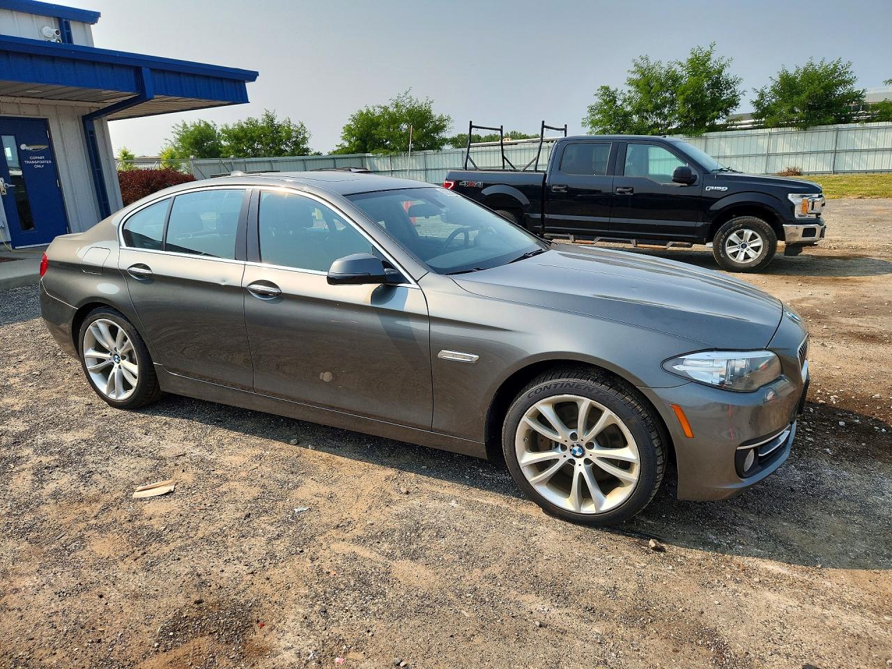2014 Bmw 535 Xi Gray vin: WBA5B3C56ED535176