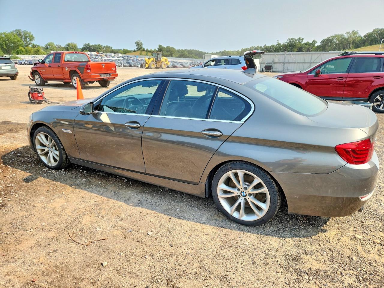 2014 Bmw 535 Xi Gray vin: WBA5B3C56ED535176